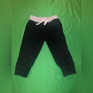 Carter's Black and Gray Kids Joggers